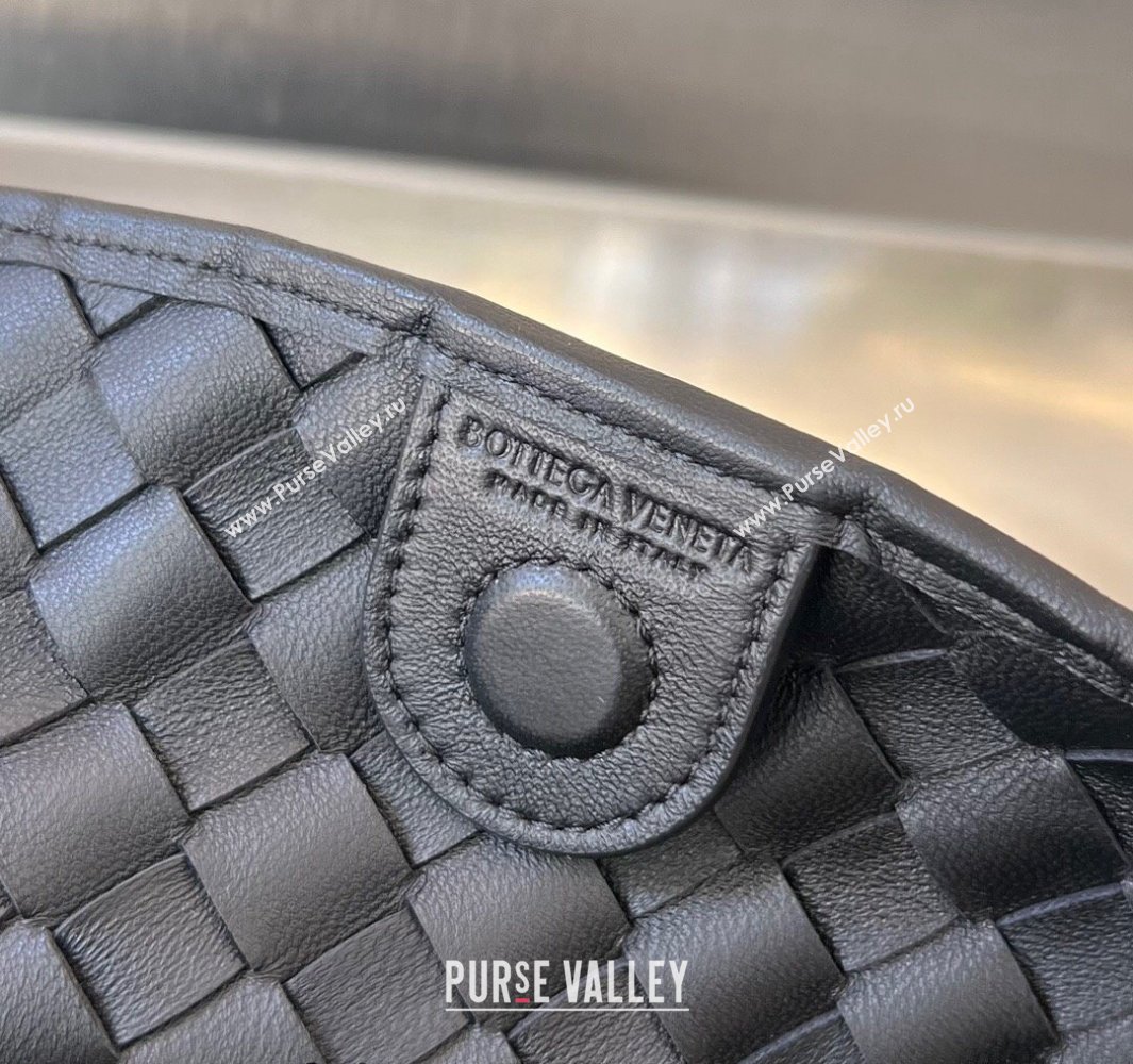 Bottega Veneta Large Sardine Bag in Intrecciato Leather Black 2025 754988 (WT-250519012)