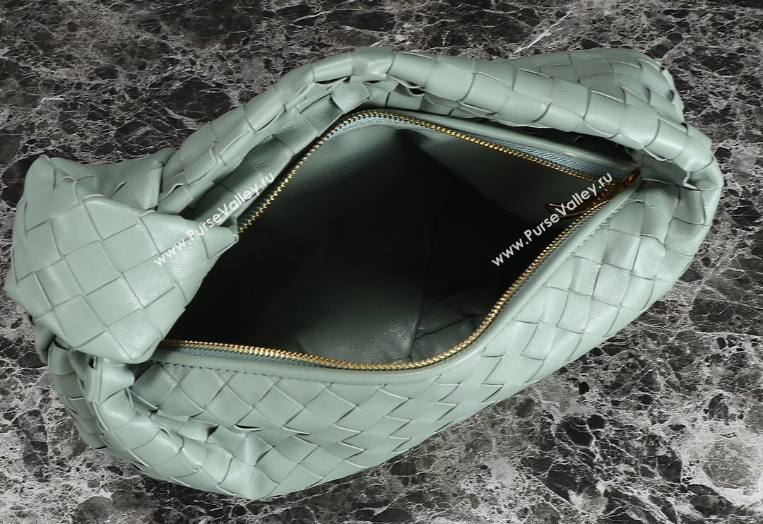 Bottega Veneta Teen Jodie Hobo Bag 690225 Green 01 2024 0712 (MS-240712040)