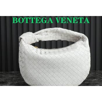 Bottega Veneta Teen Jodie Hobo Bag 690225 White 2024 0712 (MS-240712045)