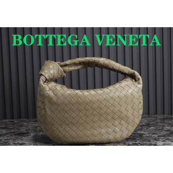 Bottega Veneta Teen Jodie Hobo Bag 690225 Dusty Green 2024 0712 (MS-240712048)