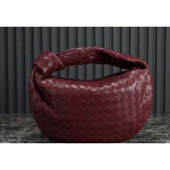 Bottega Veneta Teen Jodie Hobo Bag 690225 Dark Burgundy 2024 0712 (MS-240712049)