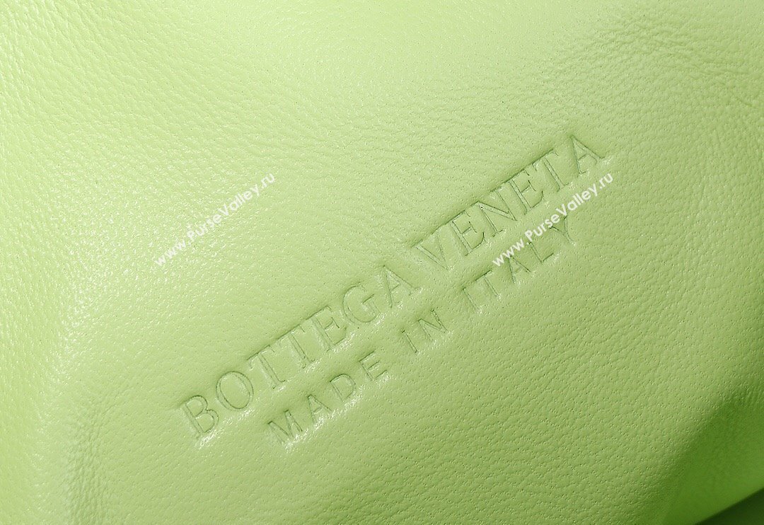 Bottega Veneta Teen Jodie Hobo Bag 690225 Light Green 2024 0712 (MS-240712053)