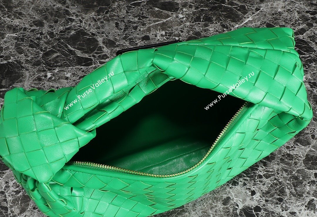 Bottega Veneta Teen Jodie Hobo Bag 690225 Green 06 2024 0712 (MS-240712056)