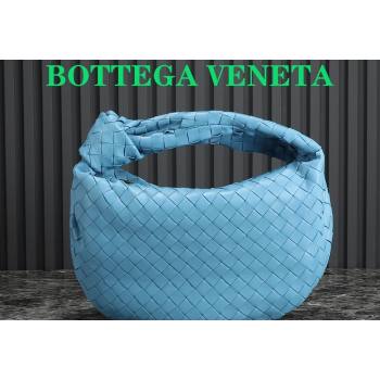 Bottega Veneta Teen Jodie Hobo Bag 690225 Blue 08 2024 0712 (MS-240712058)
