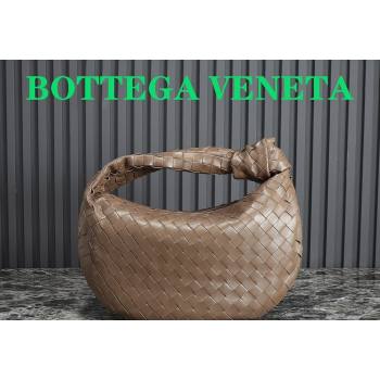 Bottega Veneta Teen Jodie Hobo Bag 690225 Khaki 2024 0712 (MS-240712061)