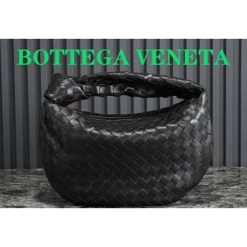 Bottega Veneta Teen Jodie Hobo Bag 690225 Balck/Gold 2024 0712 (MS-240712062)