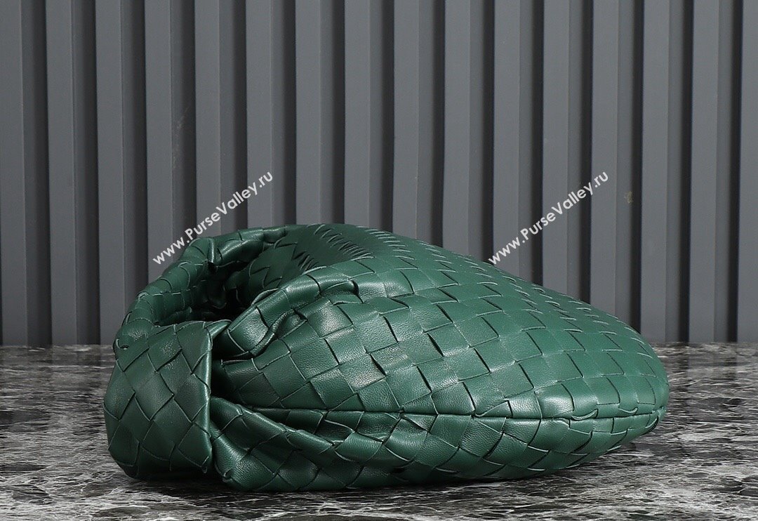 Bottega Veneta Teen Jodie Hobo Bag 690225 Raintree Green 2024 0712 (MS-240712063)