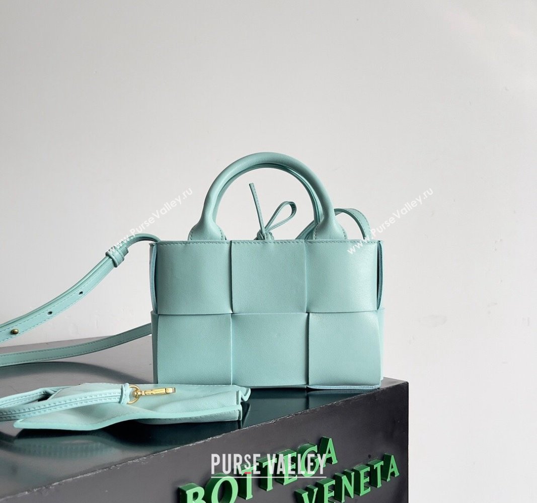 Bottega Veneta Candy Arco Tote Bag Light Blue 2024 729029 0712 (MS-240712070)