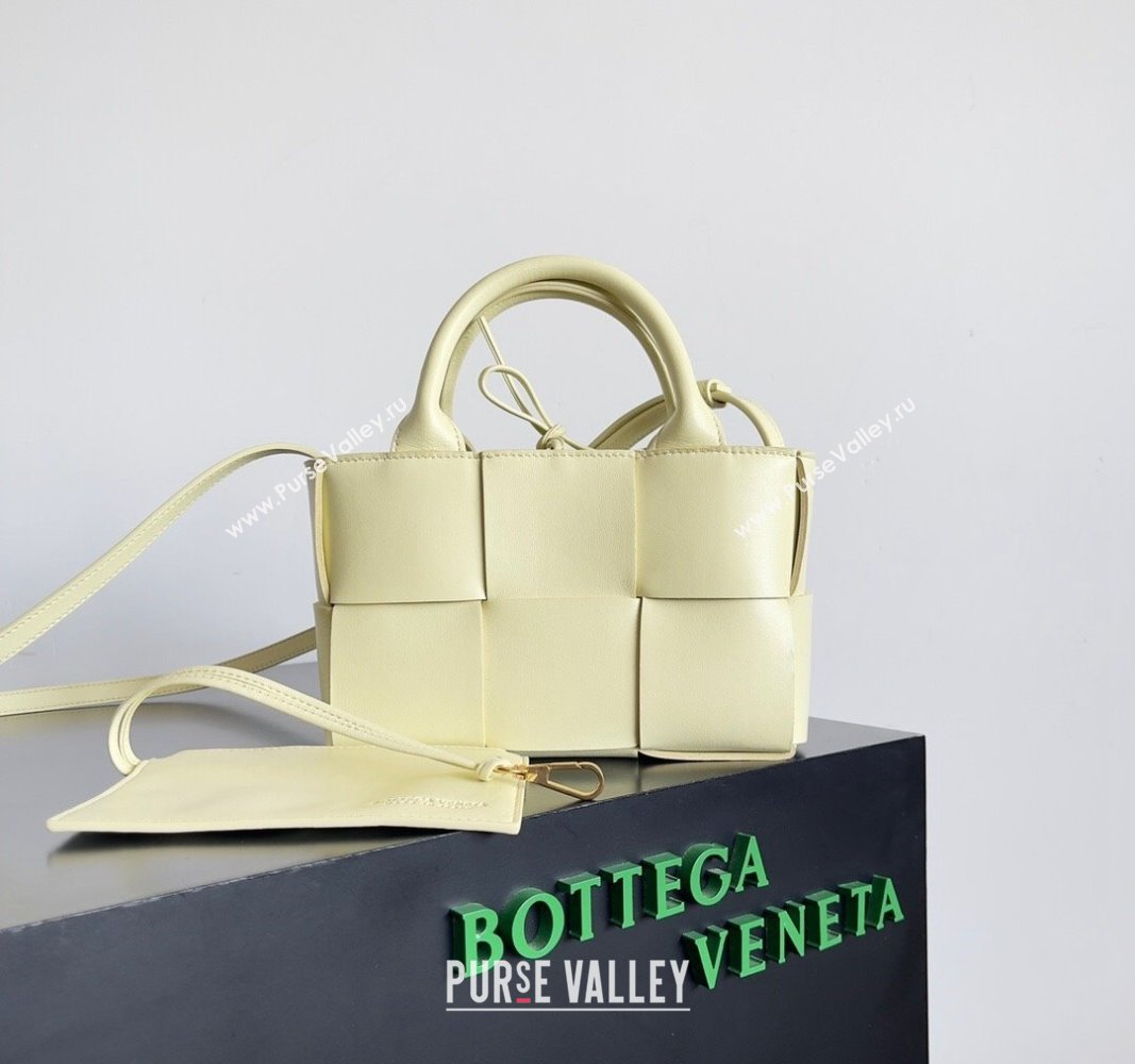 Bottega Veneta Candy Arco Tote Bag Light Yellow 2024 729029 0712 (MS-240712072)