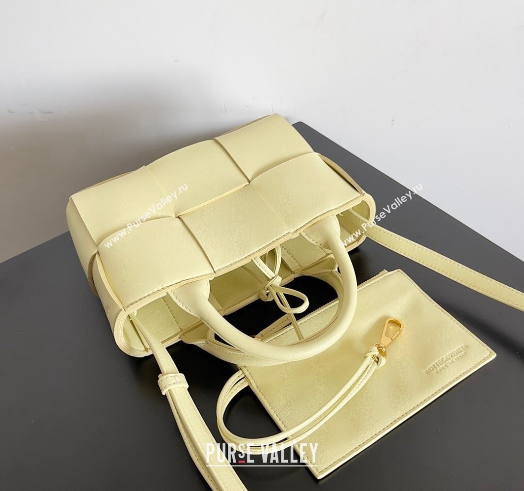 Bottega Veneta Candy Arco Tote Bag Light Yellow 2024 729029 0712 (MS-240712072)