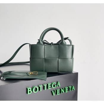 Bottega Veneta Candy Arco Tote Bag Dark Green 2024 729029 0712 (MS-240712073)