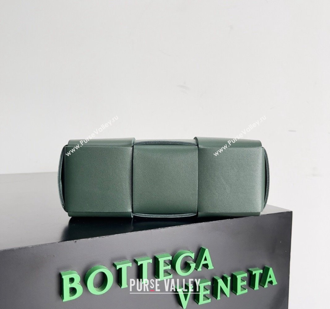 Bottega Veneta Candy Arco Tote Bag Dark Green 2024 729029 0712 (MS-240712073)