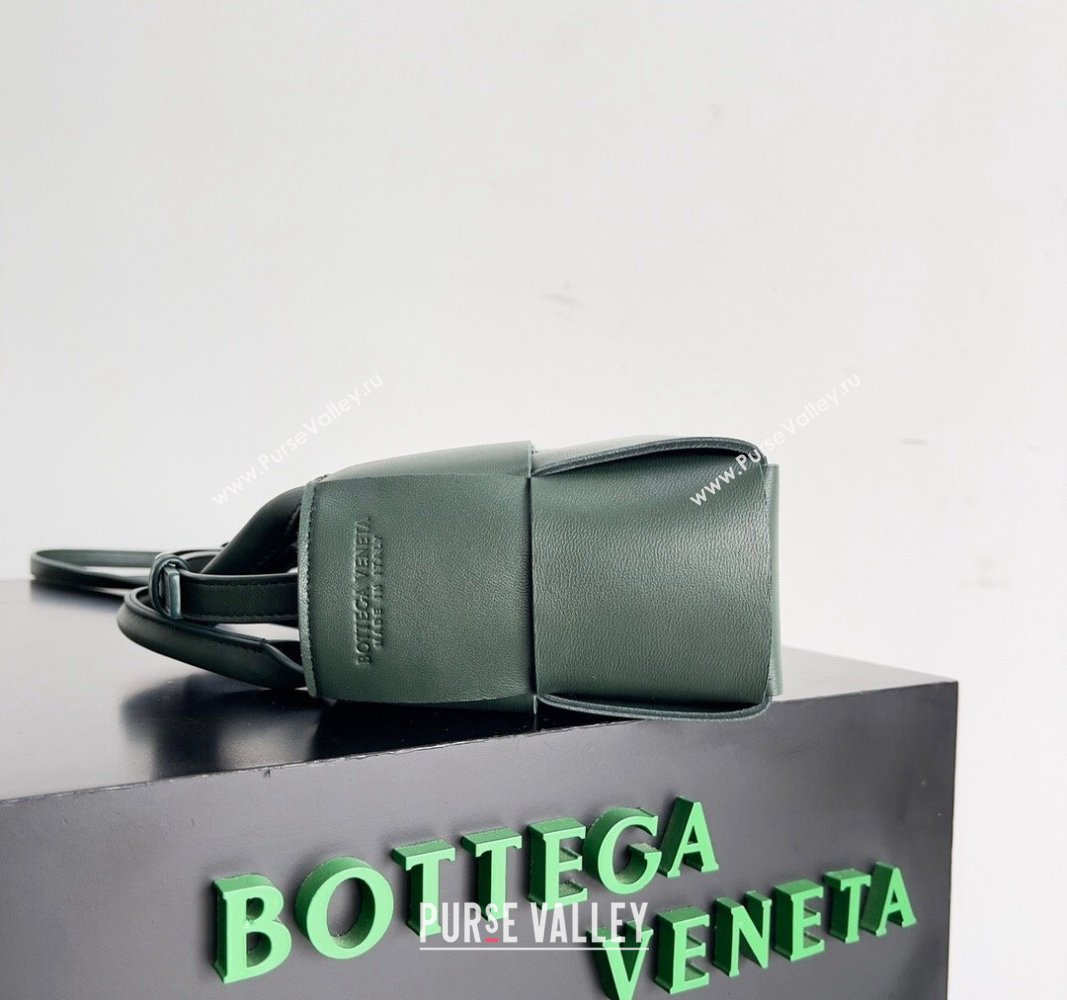 Bottega Veneta Candy Arco Tote Bag Dark Green 2024 729029 0712 (MS-240712073)