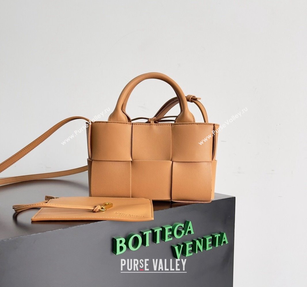 Bottega Veneta Candy Arco Tote Bag Light Brown 2024 729029 0712 (MS-240712075)