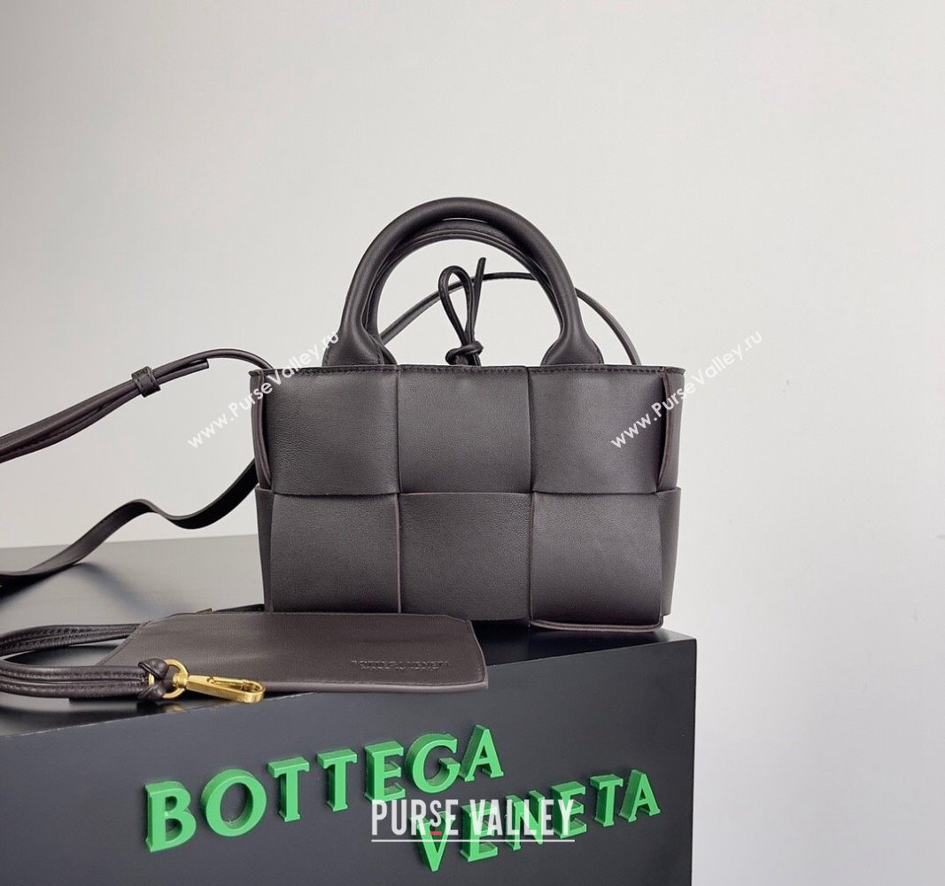 Bottega Veneta Candy Arco Tote Bag Dark Brown 2024 729029 0712 (MS-240712077)