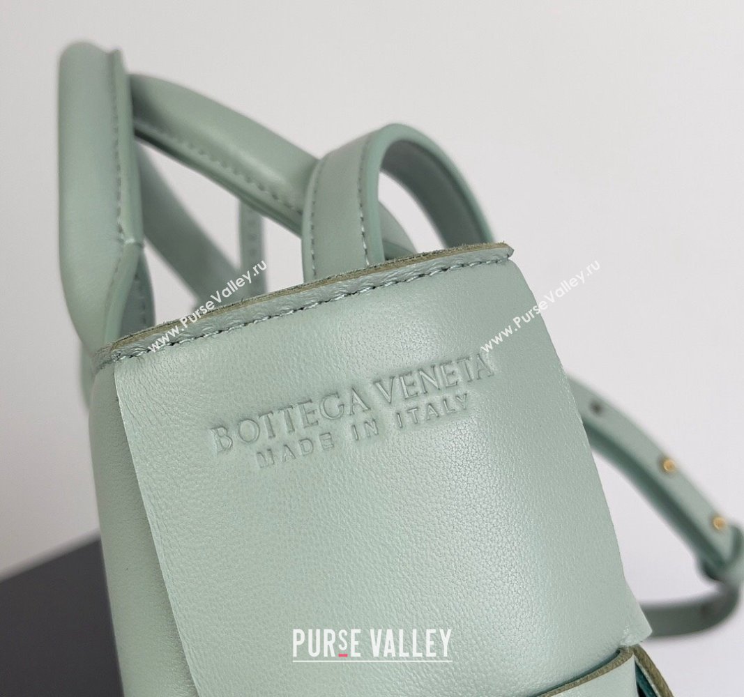 Bottega Veneta Candy Arco Tote Bag Light Green 2024 729029 0712 (MS-240712079)