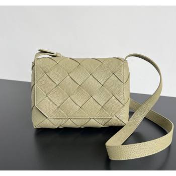 Bottega Veneta Diago Crossbody Bag in Intrecciato leather Travertine Green 2024 795637 (WT-240826003)