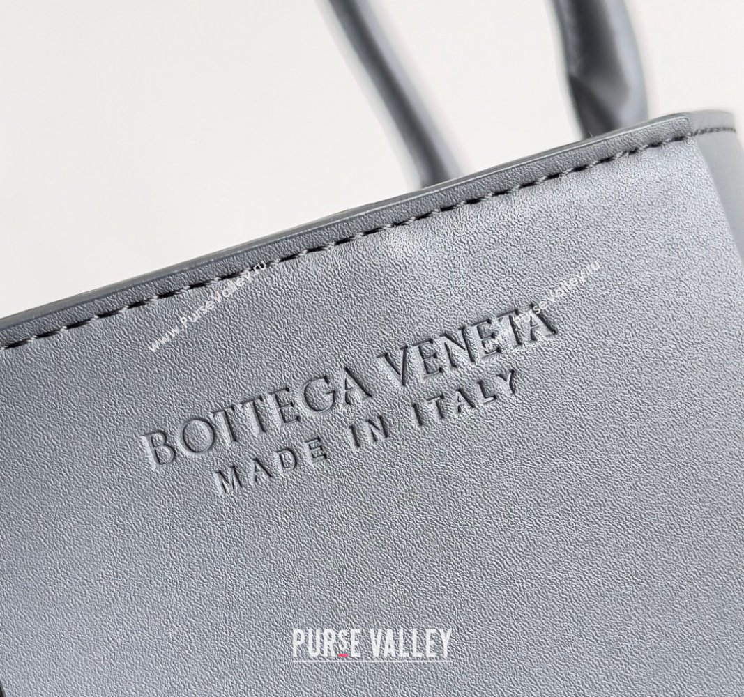 Bottega Veneta Medium Arco Tote Bag in Intrecciato Leather 729244 Thunder Grey 2024 (YX-240919044)