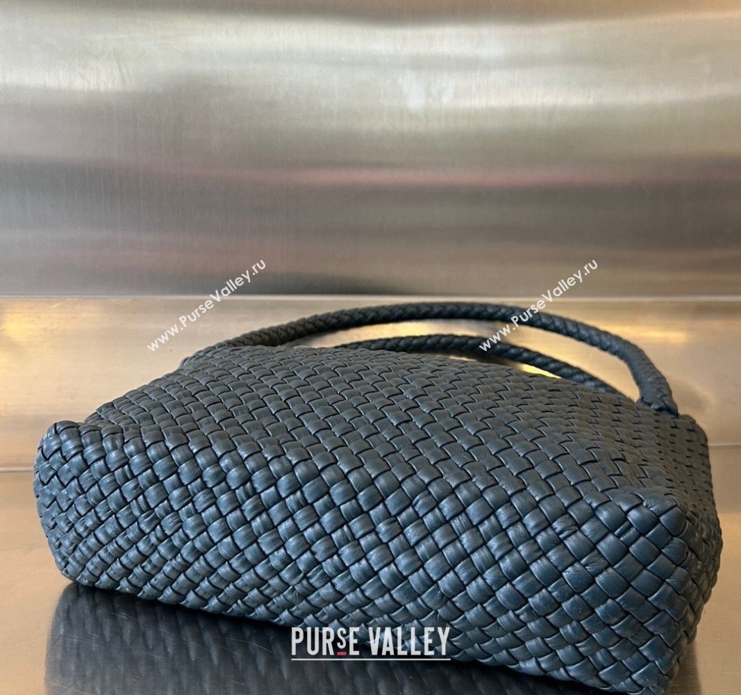 Bottega Veneta Tosca Shoulder Bag with Gold-Tone Ball 716974 Deep Blue 2024 (WT-241029011)