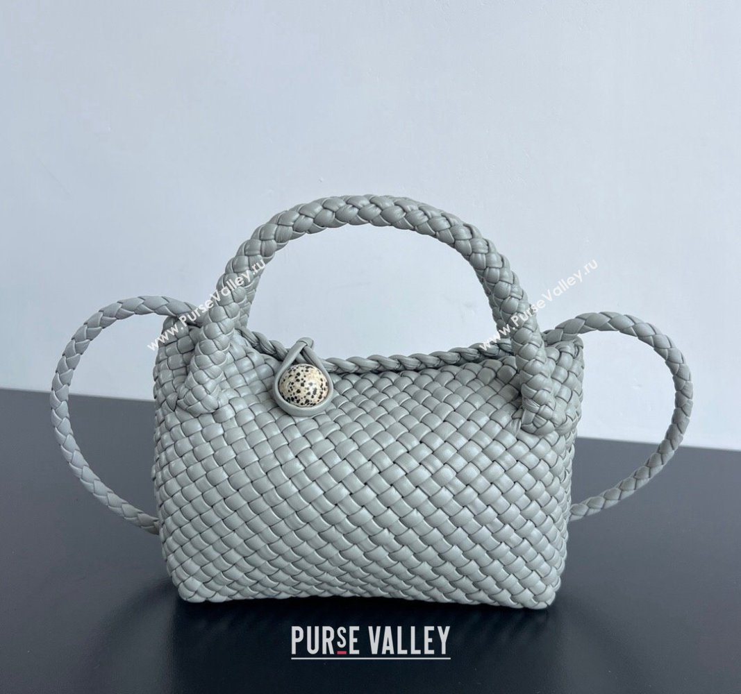 Bottega Veneta Mini Tosca Bag with Ball 776755 Agate Grey 2024 (WT-241029003)