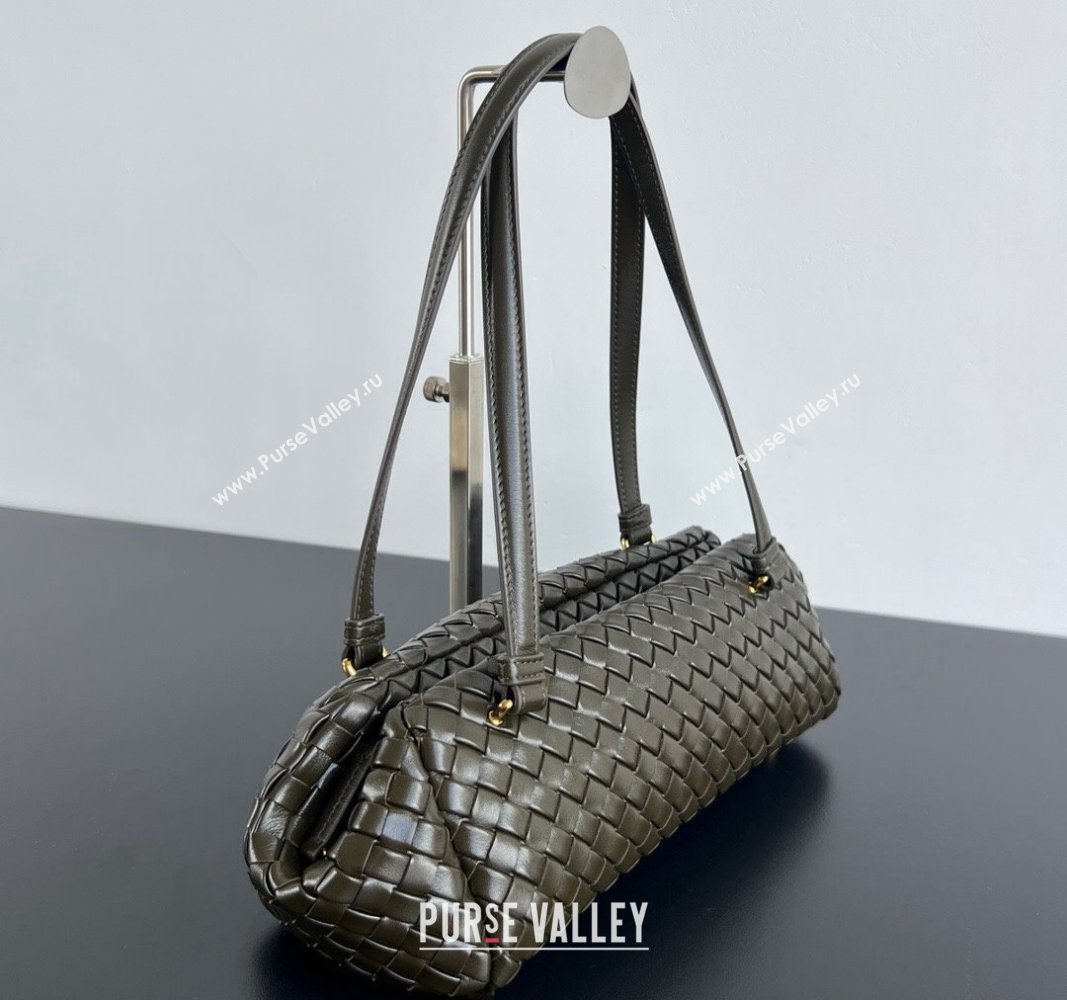 Bottega Veneta Lets Go Long Foldable Shoulder bag Green 2024 796258 (WT-241029037)