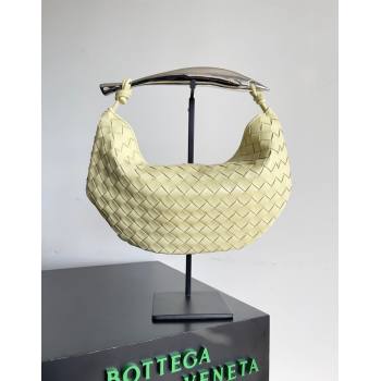 Bottega Veneta Sardine Bag in Intrecciato Leather Light Yellow 2024 716082 (YX-241217065)