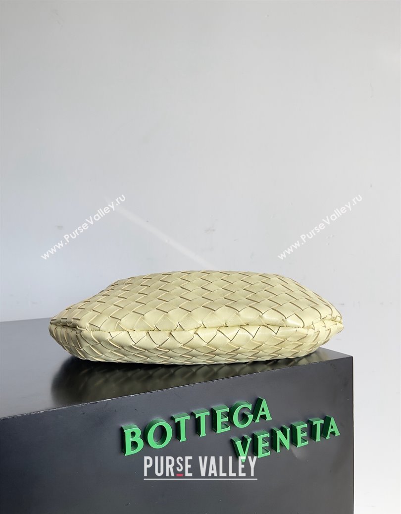 Bottega Veneta Sardine Bag in Intrecciato Leather Light Yellow 2024 716082 (YX-241217065)