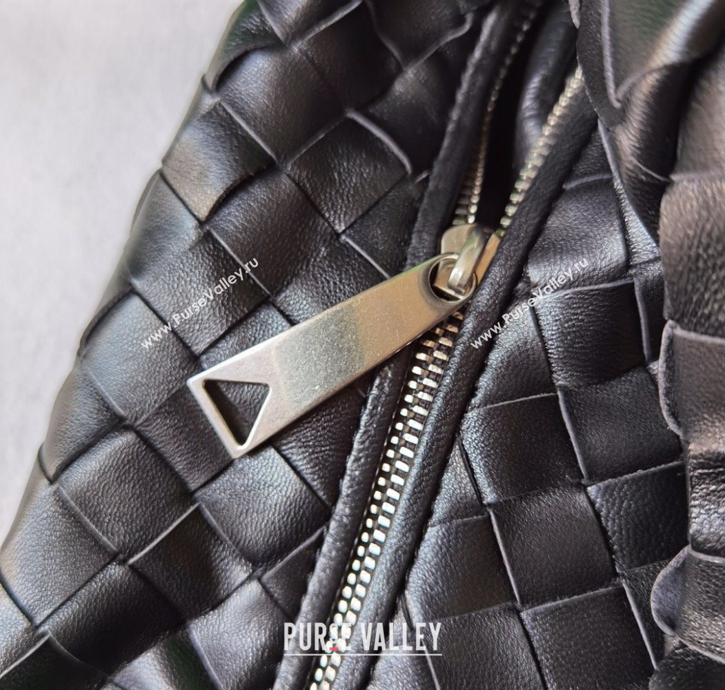 Bottega Veneta Mini Jodie Hobo Bag in Intrecciato Lambskin Fondant Brown 2025 651876 (WT-250205076)