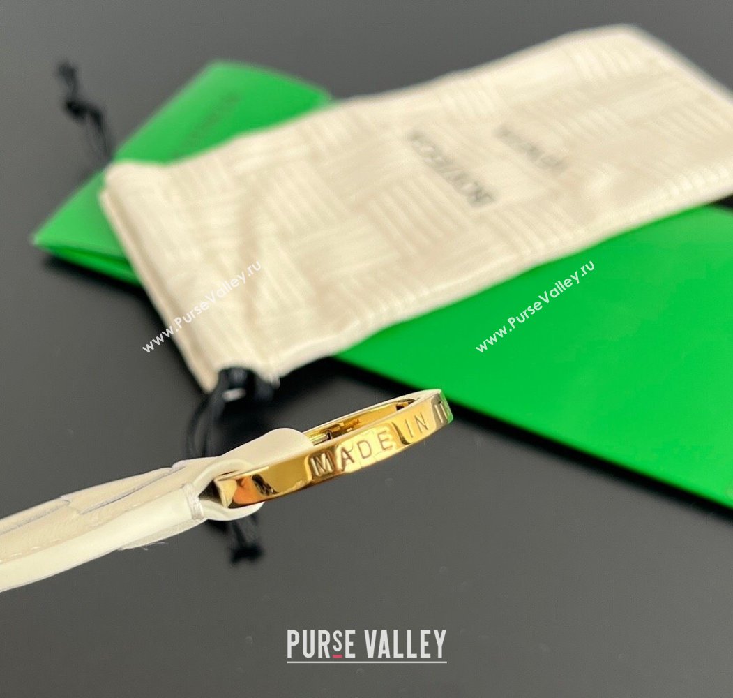 Bottega Veneta Fish Keyring in Intreccio Leather White 2025 806109 (MS-250205032)