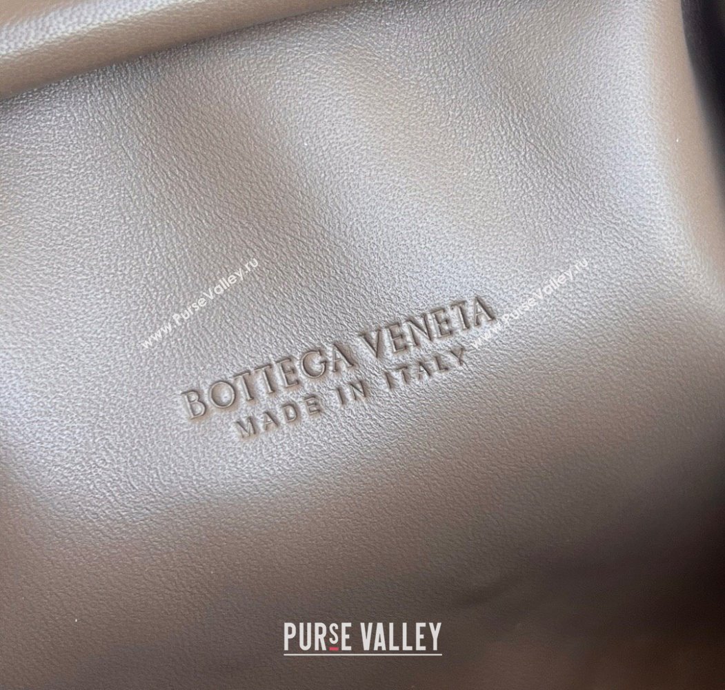 Bottega Veneta Small Lauren 1980 Chain Bag in Padded Intrecciato Leather Chocolate 2025 804038 (WT-250205065)