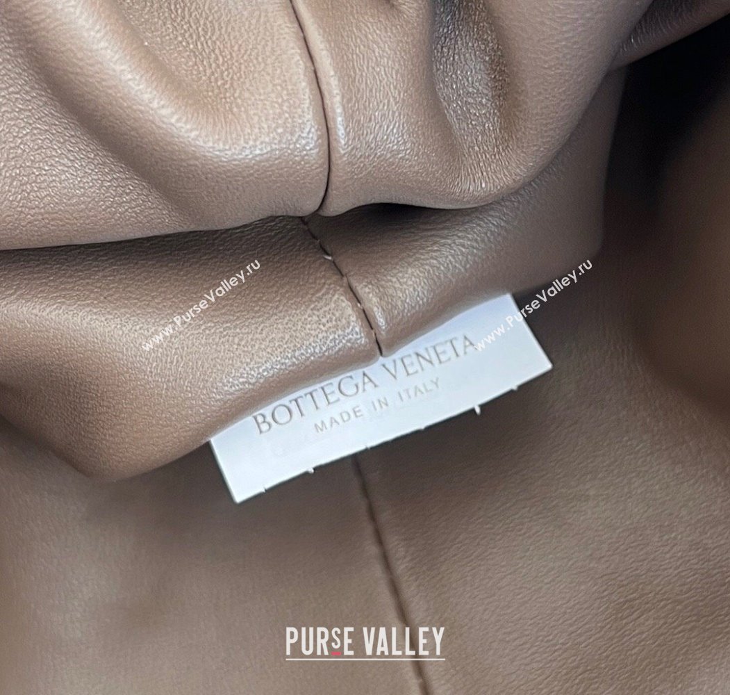 Bottega Veneta Small Lauren 1980 Chain Bag in Padded Intrecciato Leather Chocolate 2025 804038 (WT-250205065)