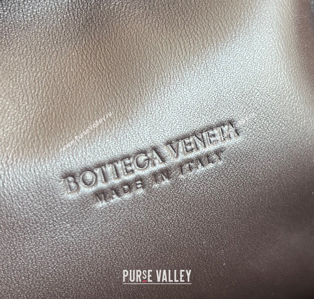Bottega Veneta Small Lauren 1980 Chain Bag in Padded Intrecciato Leather Fondant Brown 2025 804038 (WT-250205066)