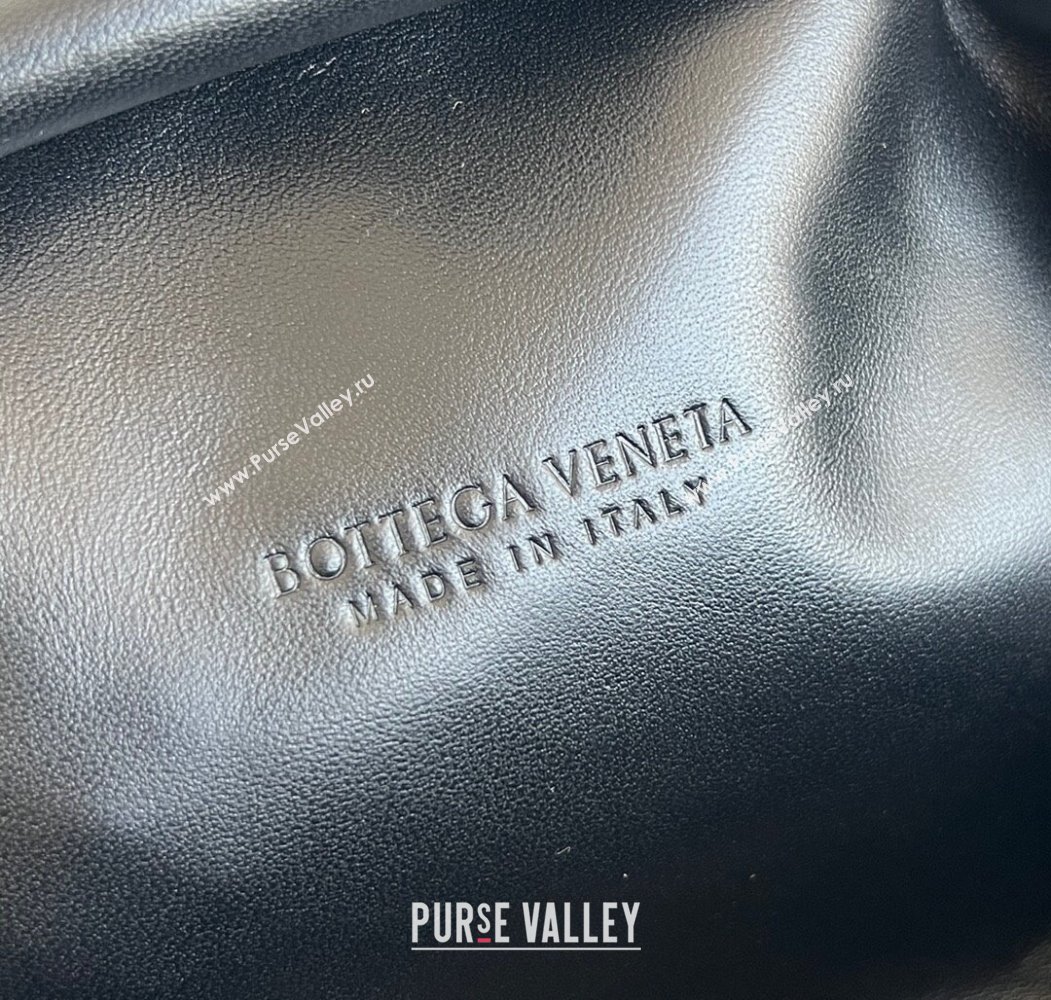 Bottega Veneta Small Lauren 1980 Chain Bag in Padded Intrecciato Leather Black 2025 804038 (WT-250205068)