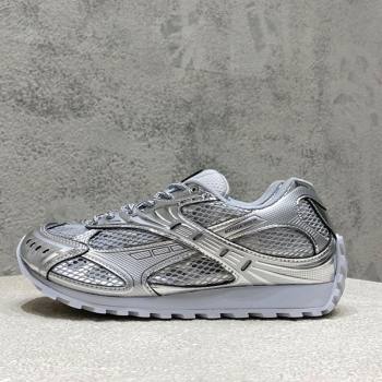 Bottega Veneta Orbit Runner Sneakers in Technical Fabric and Mesh Silver-Tone 2025 (MD-250219088)