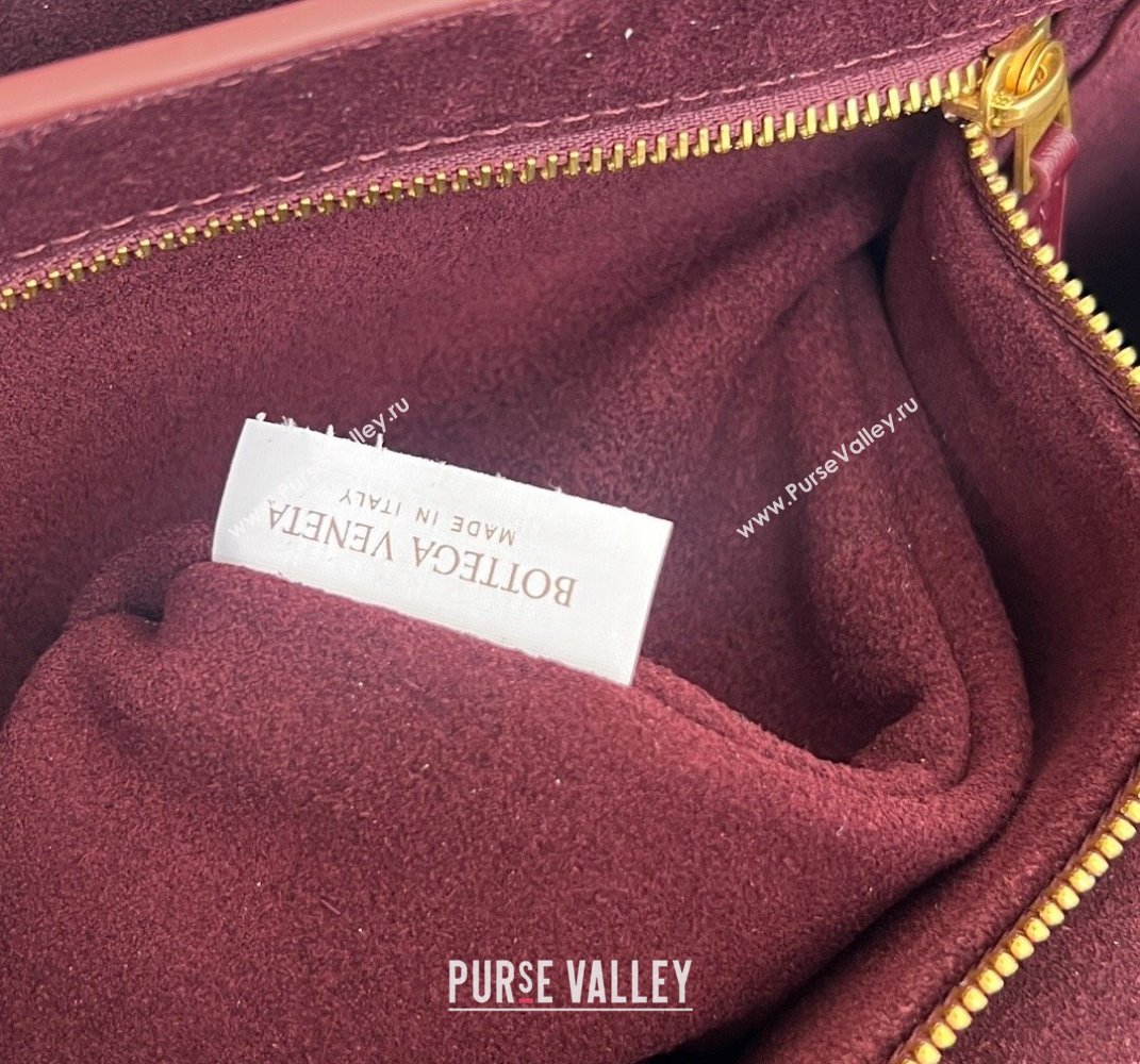 Bottega Veneta Large Ciao Ciao Top Handle Bag in Calf Leather 826195 Barolo Red 2025 (WT-250519031)