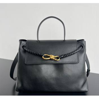 Bottega Veneta Medium Ciao Ciao Top Handle Bag in Calf Leather 817231 Black 2025 (WT-250519025)