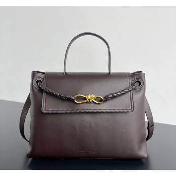 Bottega Veneta Medium Ciao Ciao Top Handle Bag in Calf Leather 817231 Fondant Brown 2025 (WT-250519026)