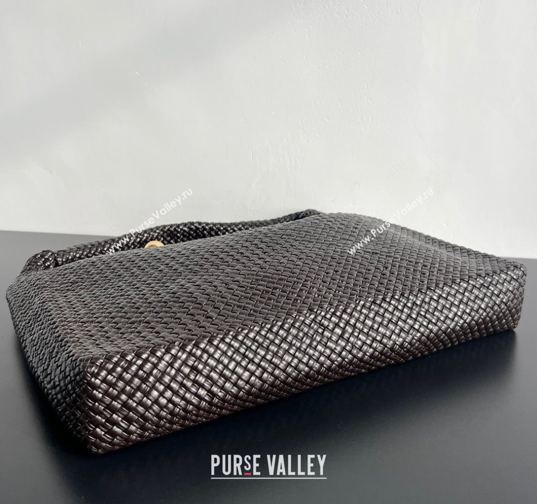 Bottega Veneta Tosca Hop Hobo Bag in Intrecciato Leather Fondant Brown 2025 70979 (WT-250519019)