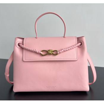 Bottega Veneta Medium Ciao Ciao Top Handle Bag in Calf Leather Rose Pink 2025 817231 (WT-250519021)