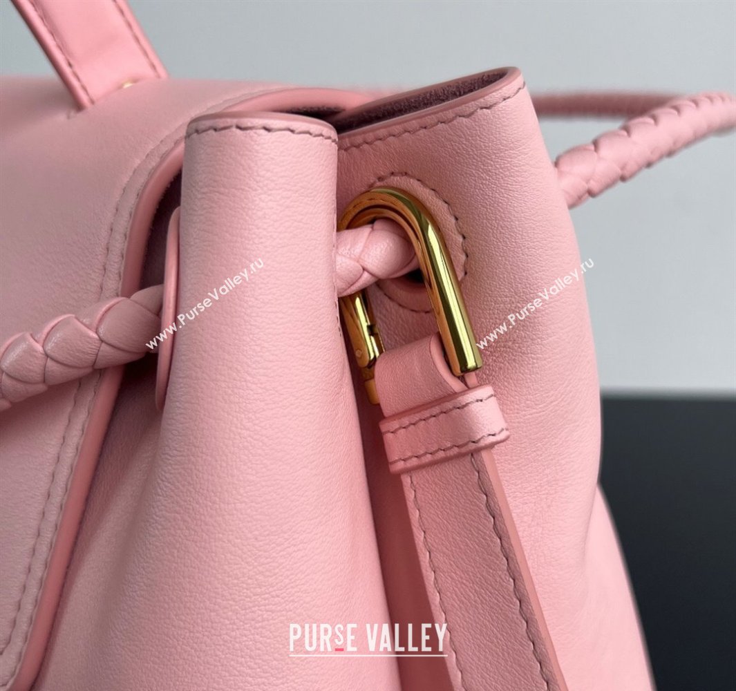 Bottega Veneta Medium Ciao Ciao Top Handle Bag in Calf Leather Rose Pink 2025 817231 (WT-250519021)