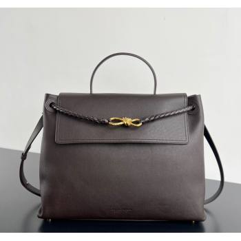 Bottega Veneta Large Ciao Ciao Top Handle Bag in Calf Leather 826195 Fondant Brown 2025 (WT-250519029)