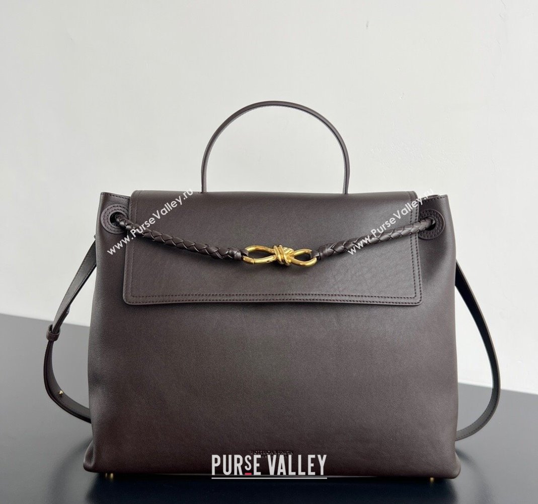 Bottega Veneta Large Ciao Ciao Top Handle Bag in Calf Leather 826195 Fondant Brown 2025 (WT-250519029)