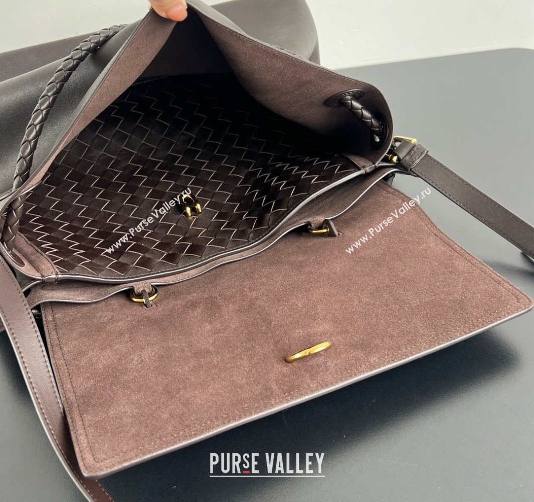 Bottega Veneta Large Ciao Ciao Top Handle Bag in Calf Leather 826195 Fondant Brown 2025 (WT-250519029)