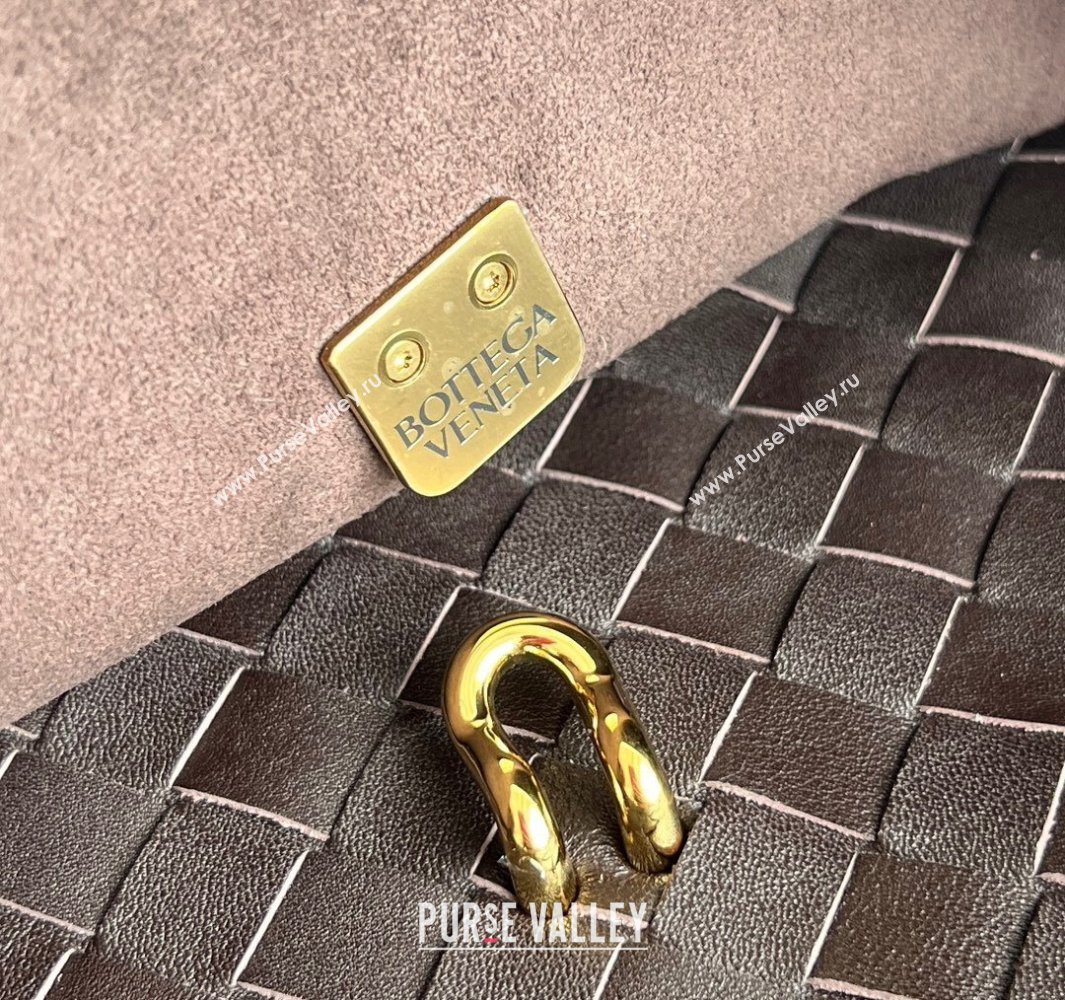 Bottega Veneta Large Ciao Ciao Top Handle Bag in Calf Leather 826195 Fondant Brown 2025 (WT-250519029)