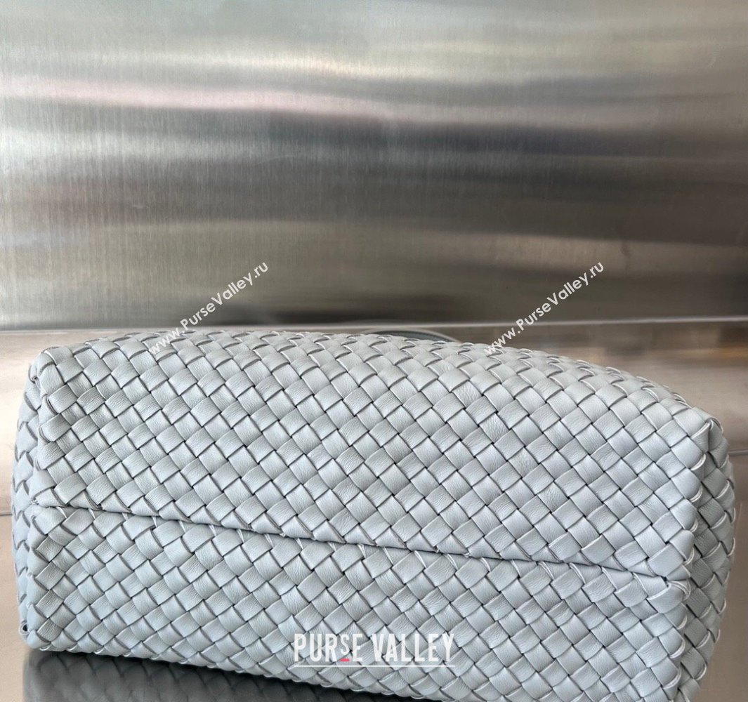 Bottega Veneta Medium Cabat Tote Bag in Intrecciato Leather Agate Grey 2025 608810 (WT-250519101)