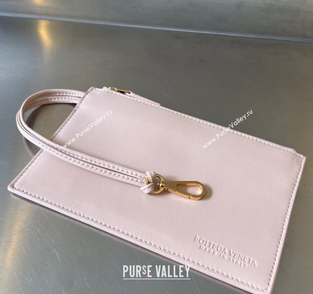 Bottega Veneta Mini Cabat Tote Bag in Intreccio Leather Lutos Pink 2025 709464 (WT-250519102)