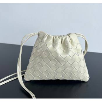 Bottega Veneta Small Dustbag in Intrecciato Leather Sea Salt 2025 816987 (WT-250519001)