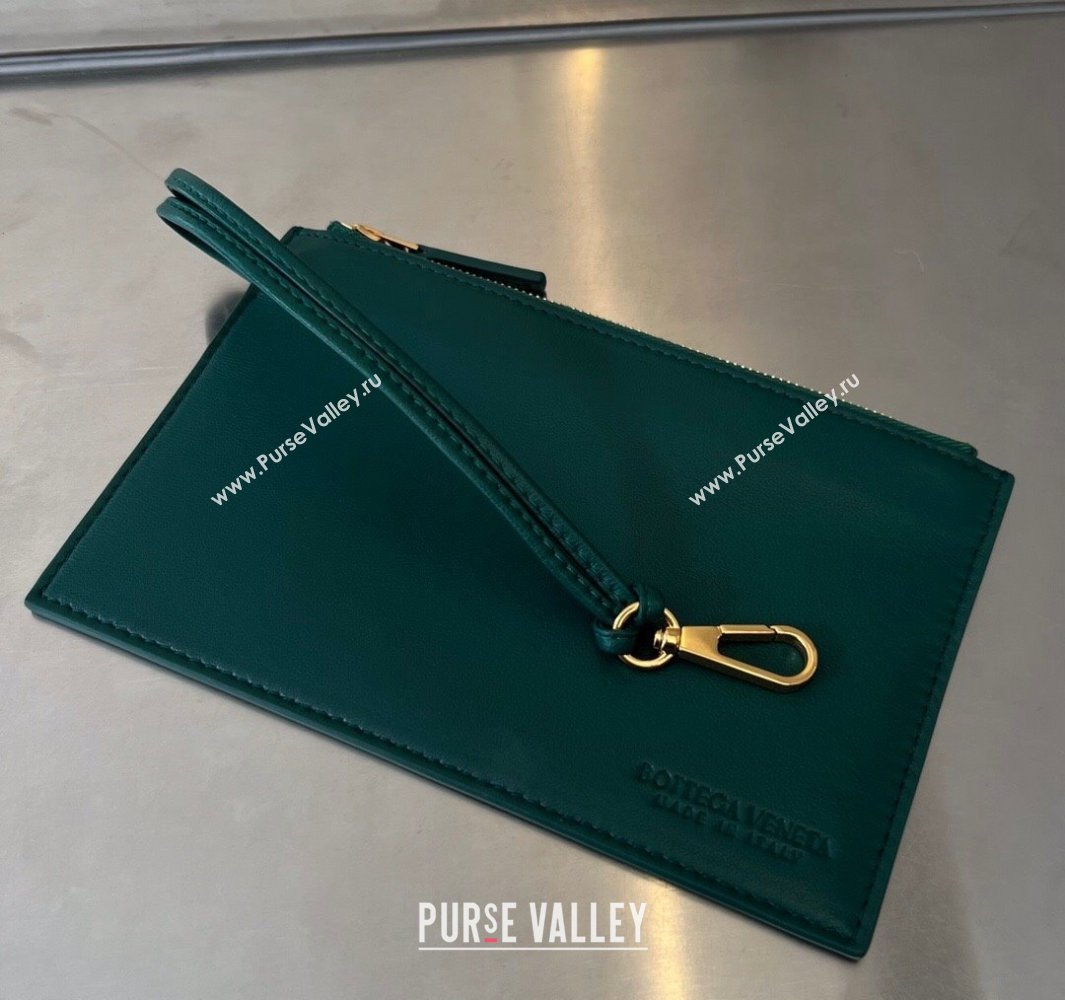 Bottega Veneta Mini Cabat Tote Bag in Intreccio Leather Turq Green 2025 709464 (WT-250519109)