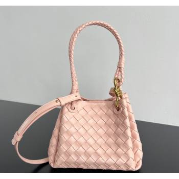 Bottega Veneta Small Parachute Shoulder Bag in Intrecciato Leather 796569 Lotus pink 2025 (WT-250519057)