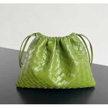 Bottega Veneta Medium Dustbag in Intrecciato Leather 796728 Matcha Green 2025 (WT-250519009)